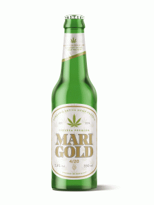Botella de cerveza Marigold
